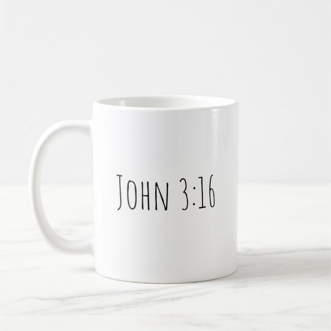 Caneca De Café The "John 3:16" Mug (Esquerda)