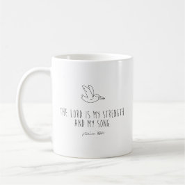 Caneca De Café The lord is my strength and my song