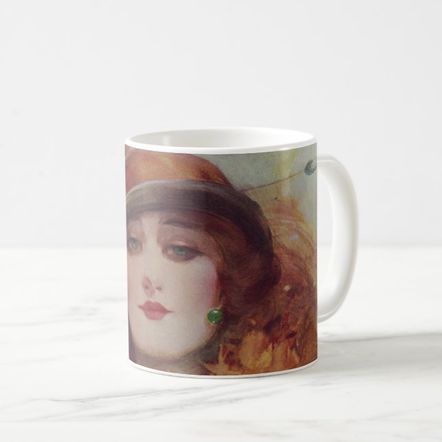 Caneca De Café The Lure Of The Green Eyes - W.H. Barribal (Frente Esquerda)