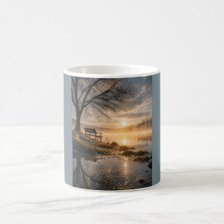 Caneca De Café “The Morning, Unspoken” Serene Sunrise Mug