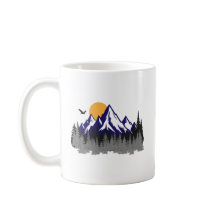 The mountains graphic hiking