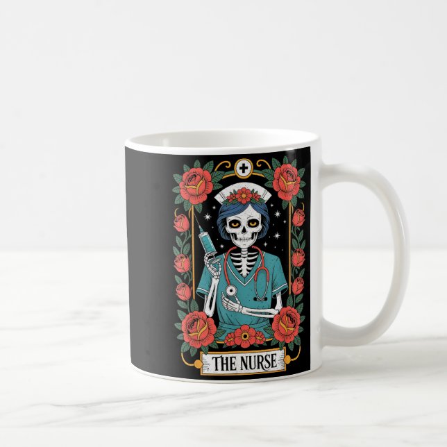 Caneca De Café The Nurse Tarot Card  (Direita)