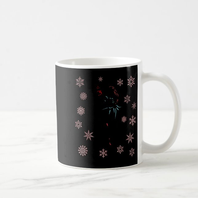 Caneca De Café The Nutcracker Ballet And Clara Ballerina Christma (Direita)