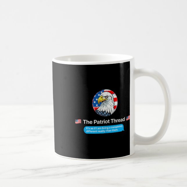 Caneca De Café The Patriot Thread Living A Completely Different R (Direita)
