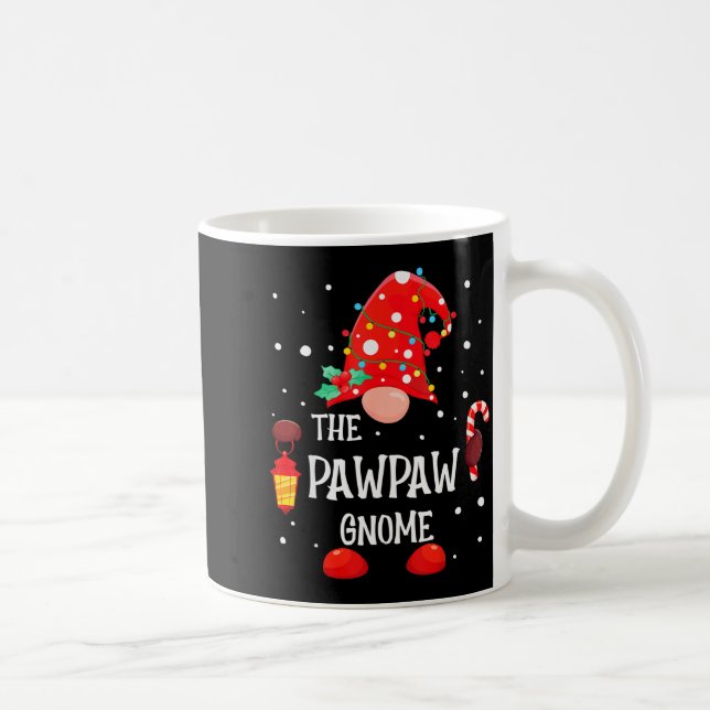 Caneca De Café The Pawpaw Gnome Matching Family Christmas Gnome P (Direita)