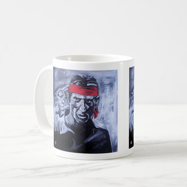 Caneca De Café The Prisoner Painting by Alfred Fox  (Frente Esquerda)