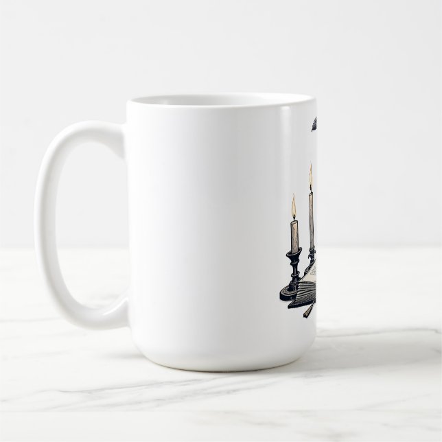 Caneca De Café The Ravenwood Literary Society (Esquerda)