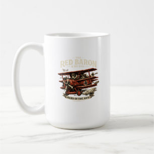 Caneca De Café The Red Baron & His Dog – Aces of the Sky   Vintag