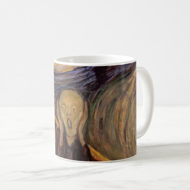 Caneca De Café The Scream - Edvard Munch (Frente Esquerda)