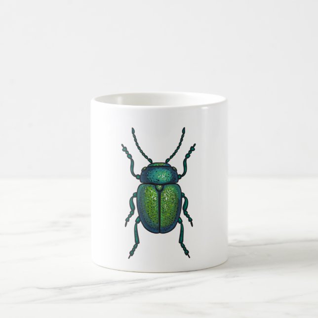 Caneca De Café The tansy beetle (Centro)