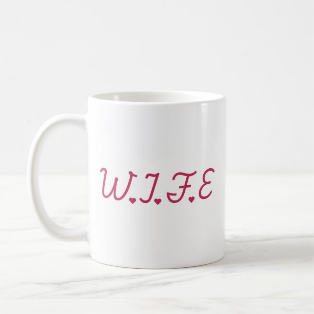 Caneca De Café The W.I.F.E mug (Esquerda)