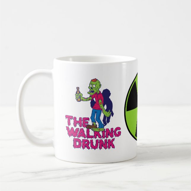 Caneca De Café The Walking Drunk (Esquerda)