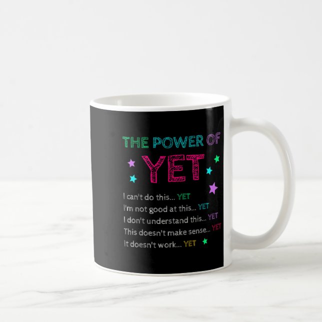 Caneca De Café The Wer Of Yet Back To School Insrational Teacher  (Direita)