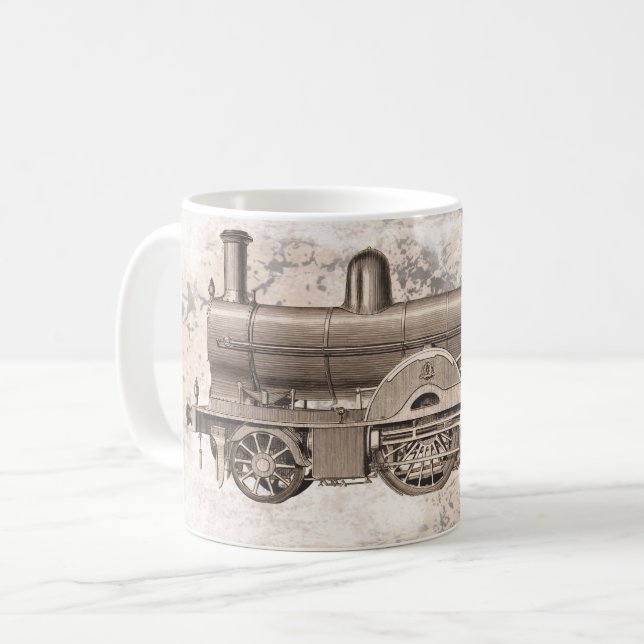 Caneca De Café The wonderful age of steam locomotion (Frente Esquerda)