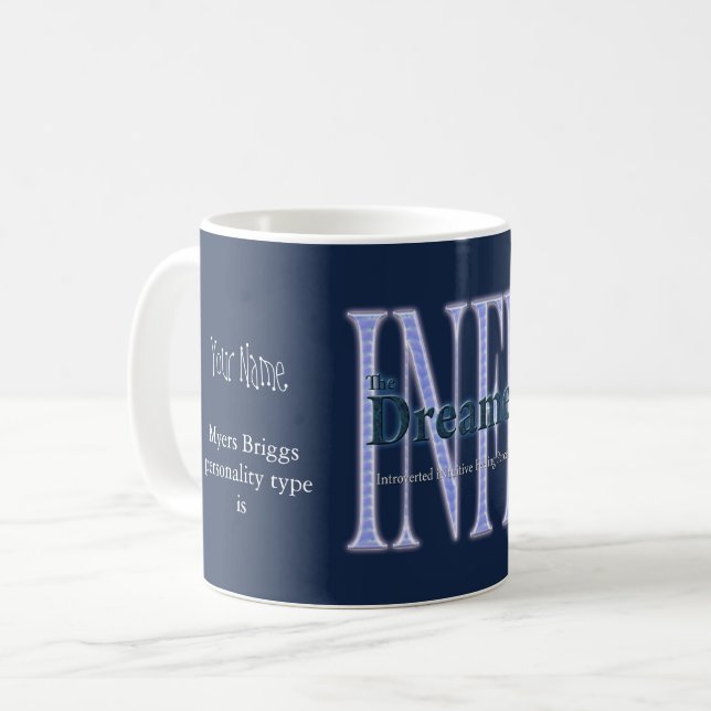 Caneca De Café theDreamer de INFP (Frente Esquerda)