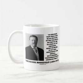 Caneca De Café Theodore Roosevelt Trazoavelmente American Public