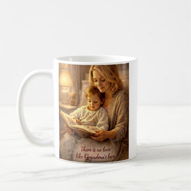 Caneca De Café There's No Love Like Grandma's Love Mug (Esquerda)