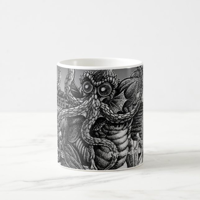 Caneca De Café TheReturn2, ilustração de Todd Swanson (Centro)