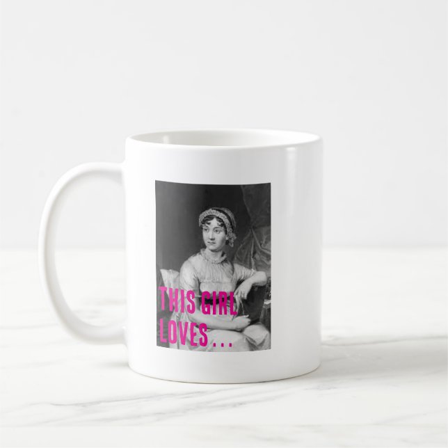 Caneca De Café This Girl loves Mug (Esquerda)