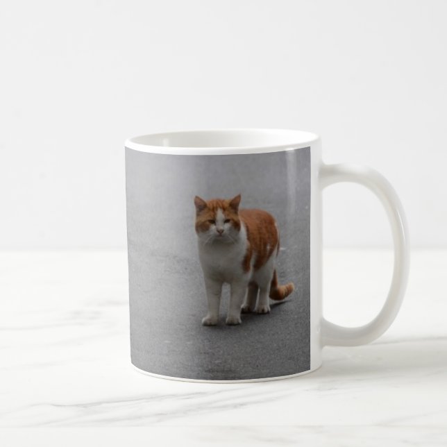 Caneca De Café Thomas Ginger E Gata Branca (Direita)