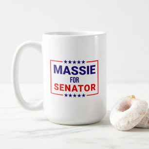 Caneca De Café Thomas Massie para Senador pelo Kentucky