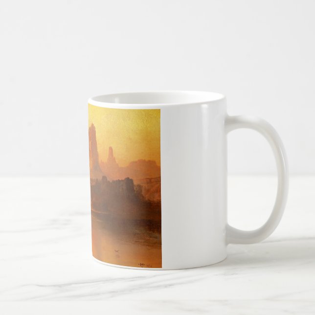 Caneca De Café Thomas Moran - A Hora do Ouro (Direita)