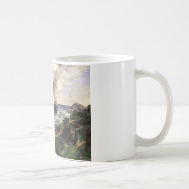 Caneca De Café Thomas Moran - ponto Lobos, Monterey, Califórnia (Direita)