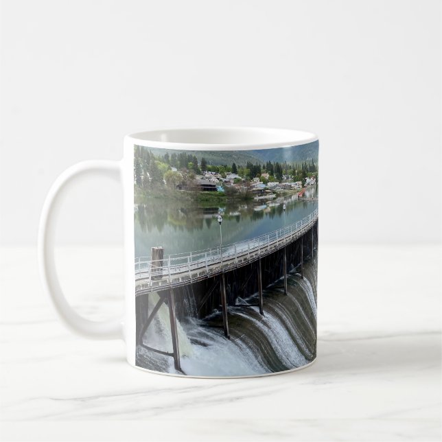 Caneca De Café Thompson Falls Dam (Esquerda)