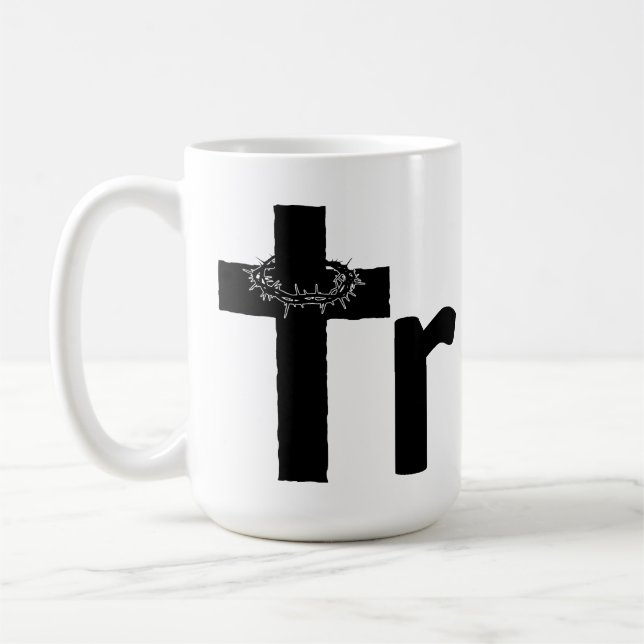Caneca De Café Thorn Cross Truth (Esquerda)