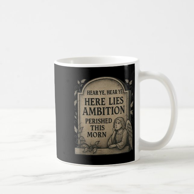 Caneca De Café Thou Shalt Not Slack_ A Medieval Guide To Producti (Direita)
