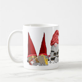 Caneca De Café Three Piece Gnome Band on a 