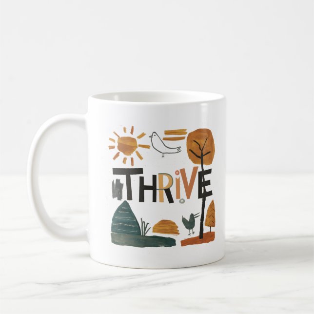 Caneca De Café Thrive (Esquerda)