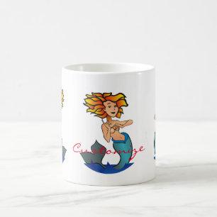 Caneca De Café Thunder_Cove da Sereia Redundante