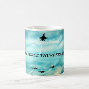 CANECA DE CAFÉ THUNDERBIRDS DA FORÇA AÉREA