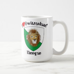 Caneca De Café Thurgau Schweiz Suisse Svizzera Suiça Tasse
