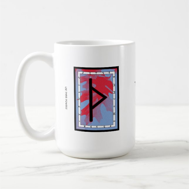 Caneca De Café Thurisaz Rune Mug - Defesa! (Esquerda)
