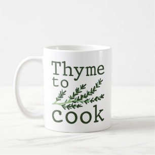 Caneca De Café Thyme Para Cozinhar