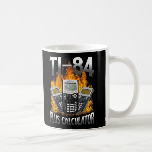 Caneca De Café Ti-84 Mais Calculadora Engraçado Professor De Mate