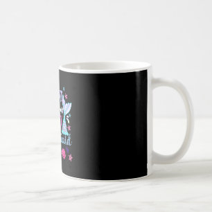 Caneca De Café Tia-avó da sereia de aniversário engraçada de 1º