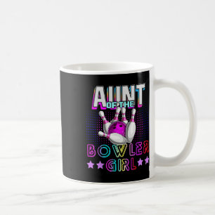 Caneca De Café Tia Da Garota De Bowler Correspondendo À Filha Da 