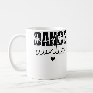 Caneca De Café Tia de Dança Tia da Vida de um Dançarino Tia