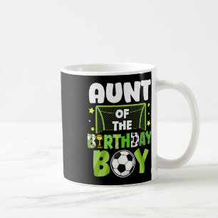 Caneca De Café Tia de Futebol Aniversário do Menino Festa Futebol