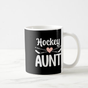 Caneca De Café Tia de Hockey de um Jogador de Hockey Fofa Tia de