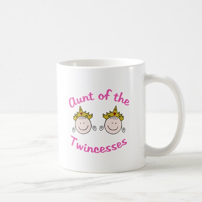 Caneca De Café Tia de Twincess (Direita)