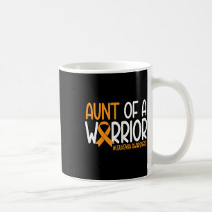 Caneca De Café Tia de uma Família Guerreira Conscientização sobre