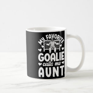 Caneca De Café Tia Goleira de Hóquei de Campo Orgulhosa Goleira d