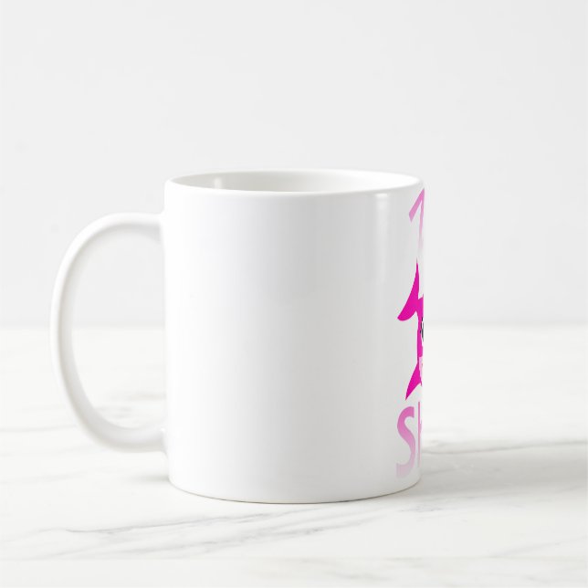 Caneca De Café Tia Italiana Zia Shark Funny (Esquerda)