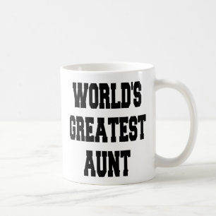 Caneca De Café Tia Mais Incrível do Mundo