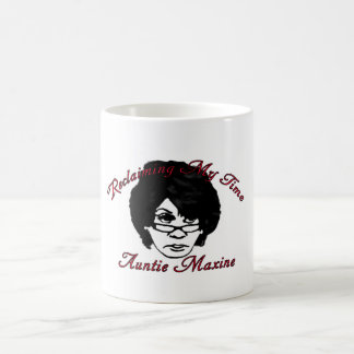 Caneca De Café Tia Maxine Waters - Recuperando meu tempo