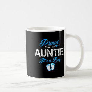 Caneca De Café Tia Nova Orgulhosa É Um Menino Revelação De Gênero